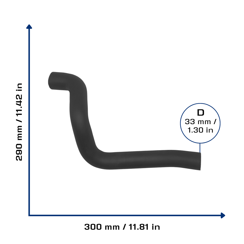 CA-5995 — Manguera Radiador CAUPLAS 5995