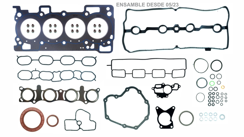 Juego de Empaques Completo NISSAN Sentra 1.8L 2013-2018