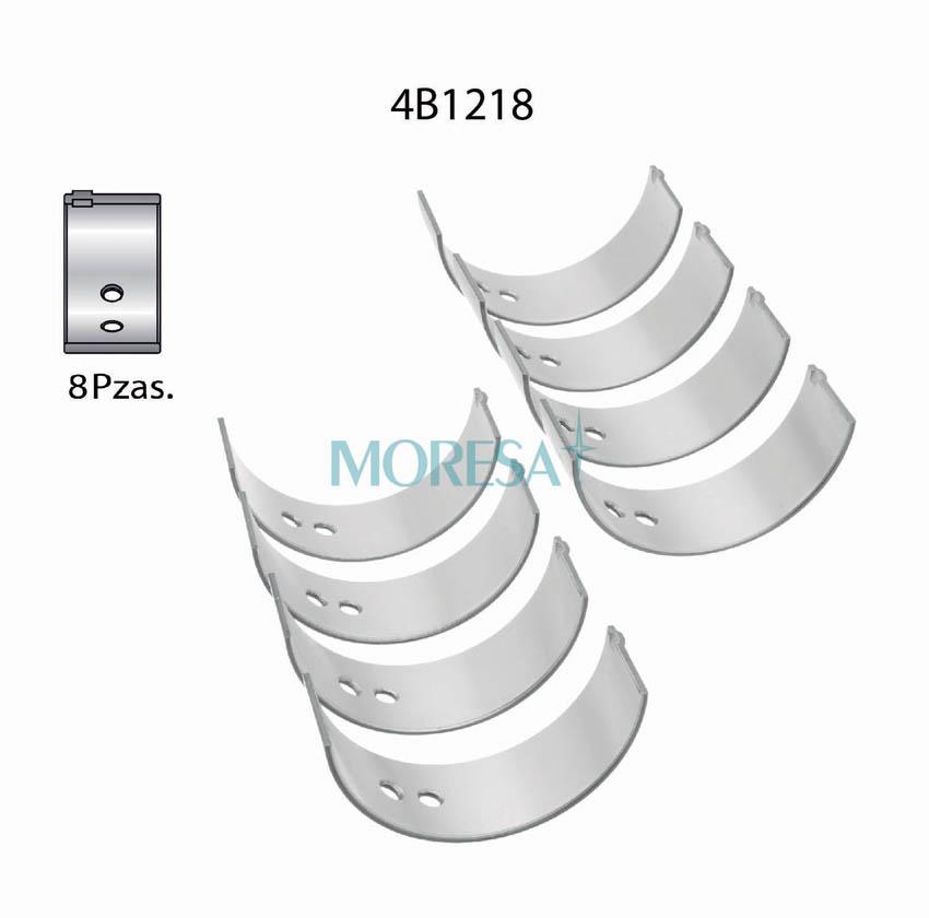 MO-4B1218 STD — Cojinetes de biela Moresa 4B1218 STD