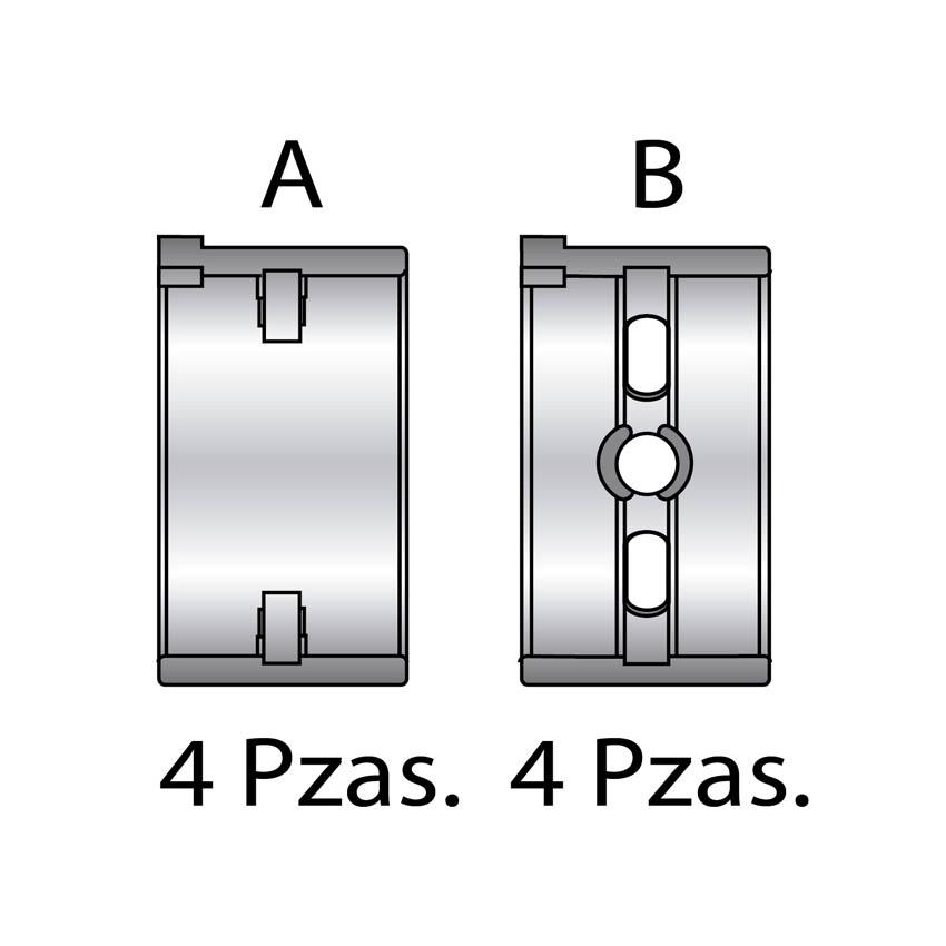 Cojinetes de bancada Moresa 4C2238 STD