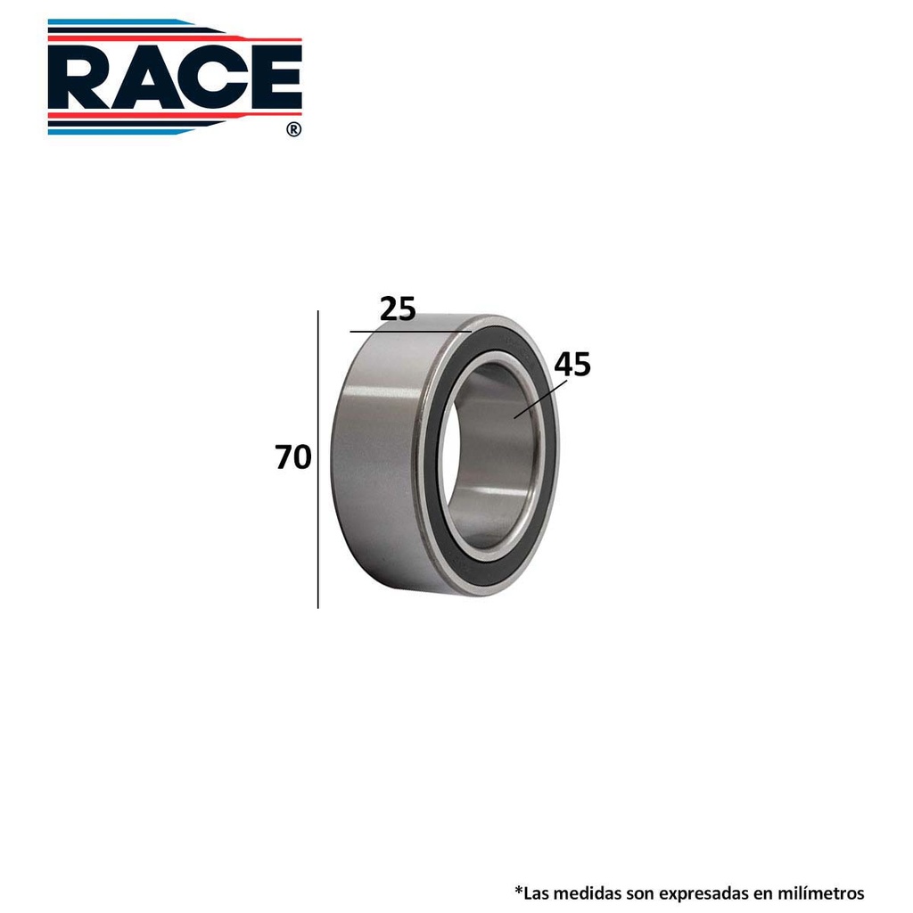 Rodamiento para Flecha homocinetica Race lado derecho Race RB-103