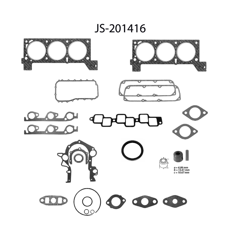 Juego completo para motor Sello V JS-201416