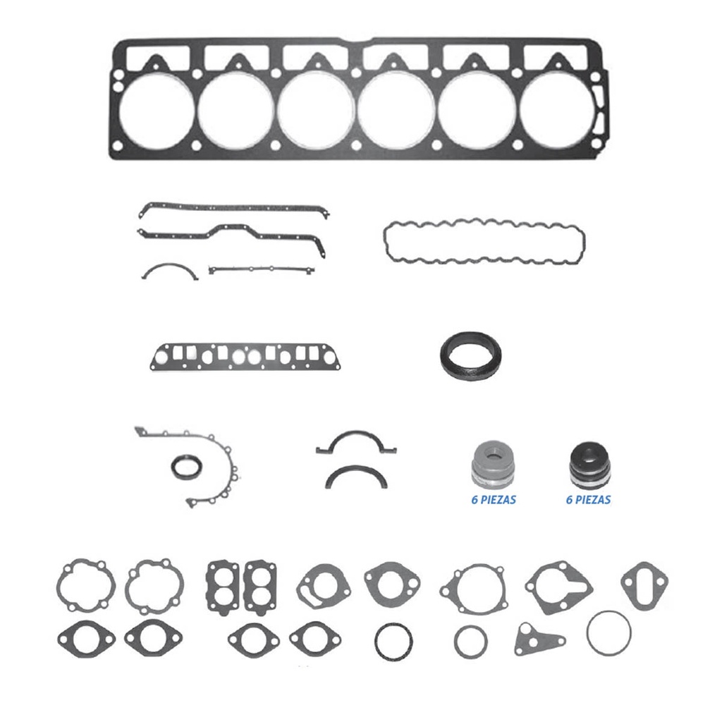 Juego completo para motor Sello V JS-2104