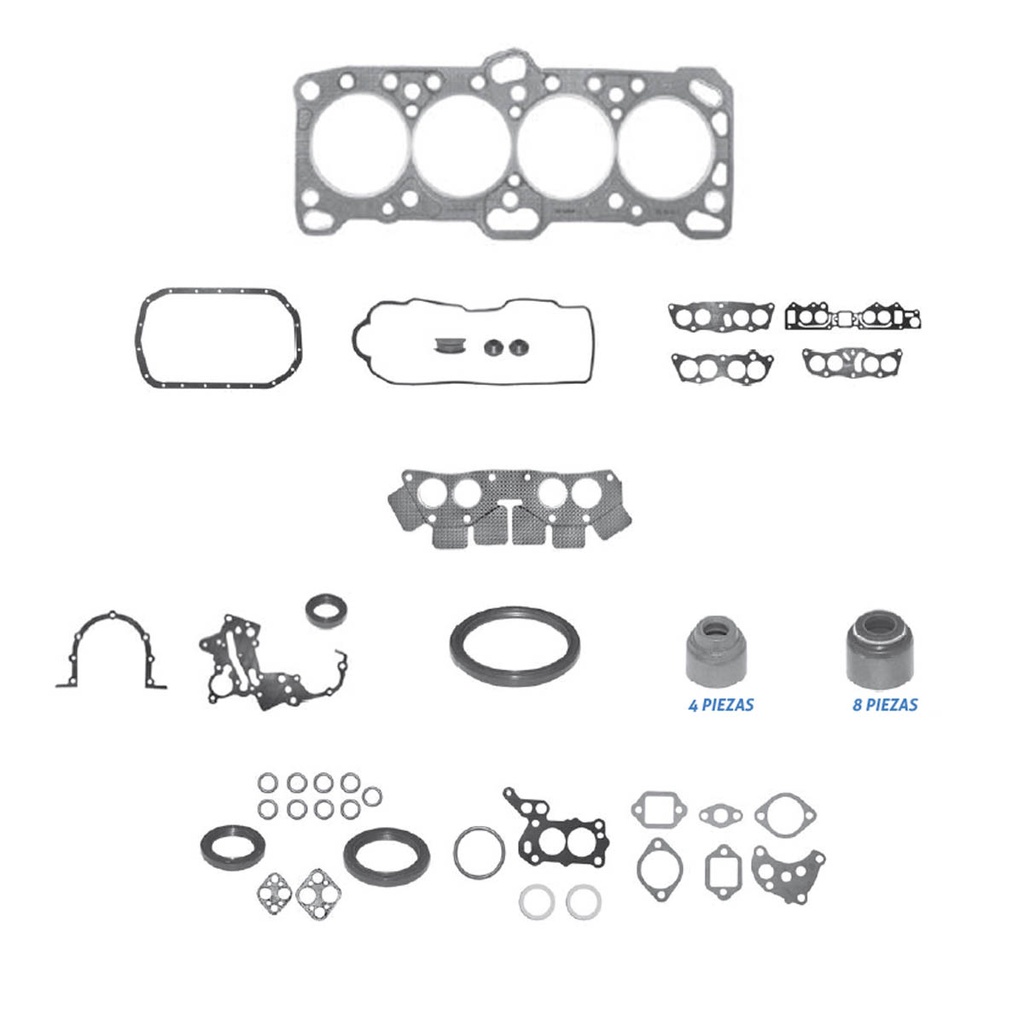 Juego completo para motor Sello V JS-2150