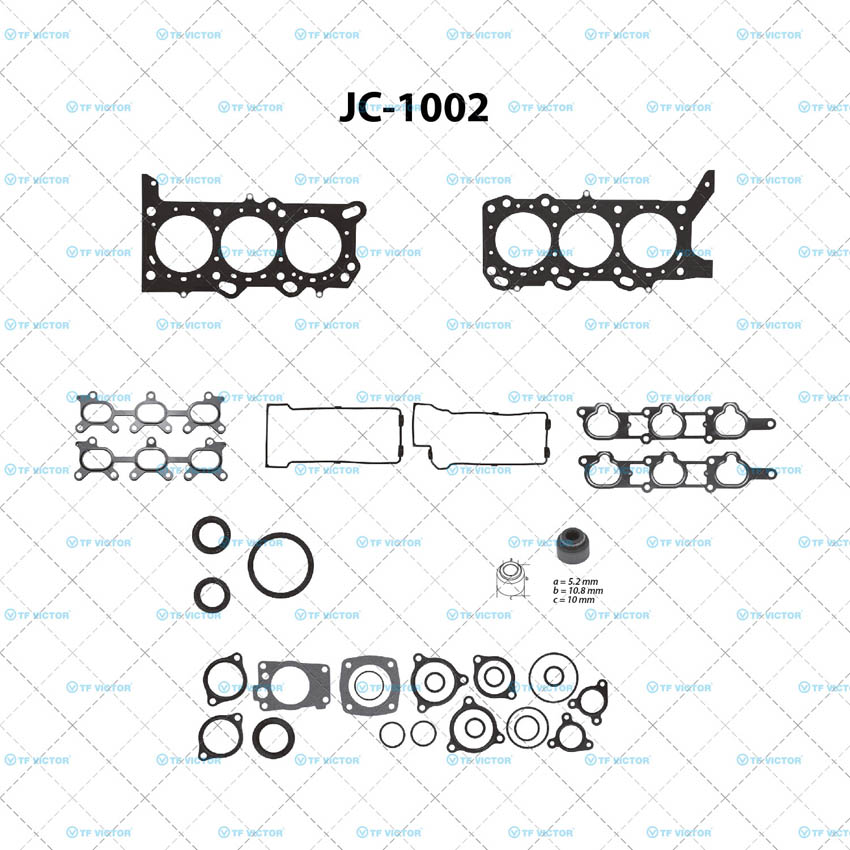 Juego completo para motor TF Victor JC-1002