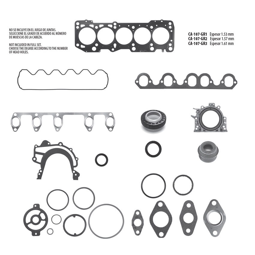 Juego completo para motor TF Victor JC-107