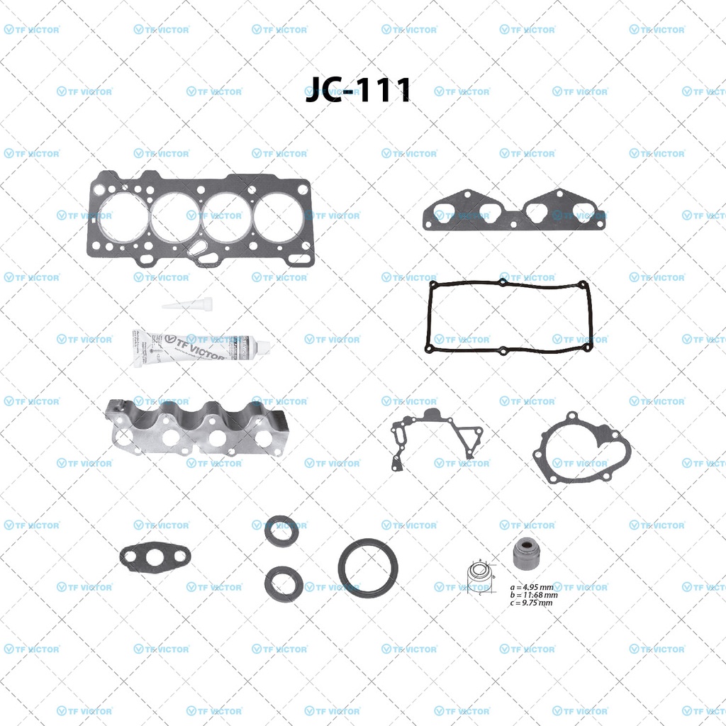 Juego completo para motor TF Victor JC-111