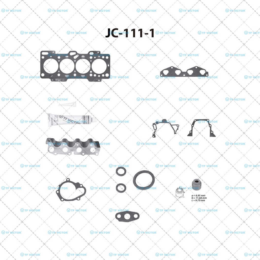 Juego completo para motor TF Victor JC-111-1
