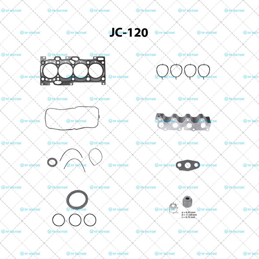Juego completo para motor TF Victor JC-120