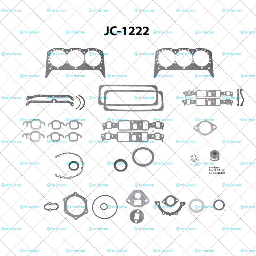 Juego completo para motor TF Victor JC-1222