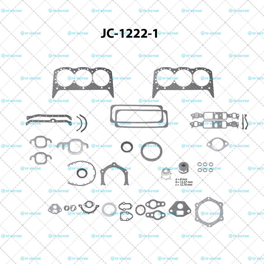Juego completo para motor TF Victor JC-1222-1