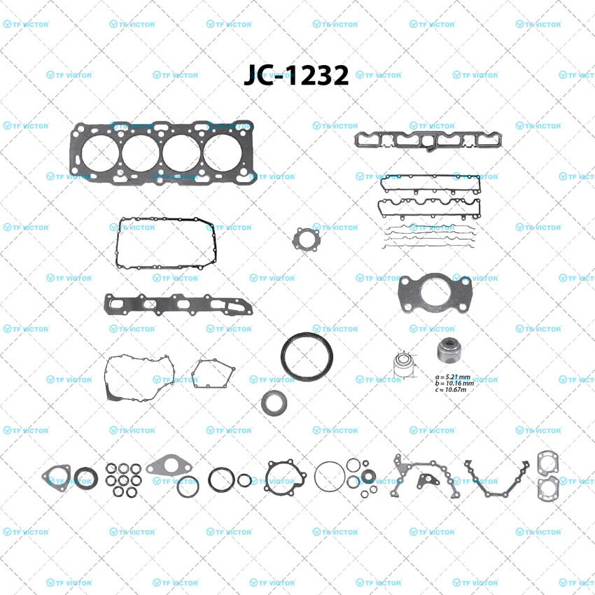 Juego completo para motor TF Victor JC-1232
