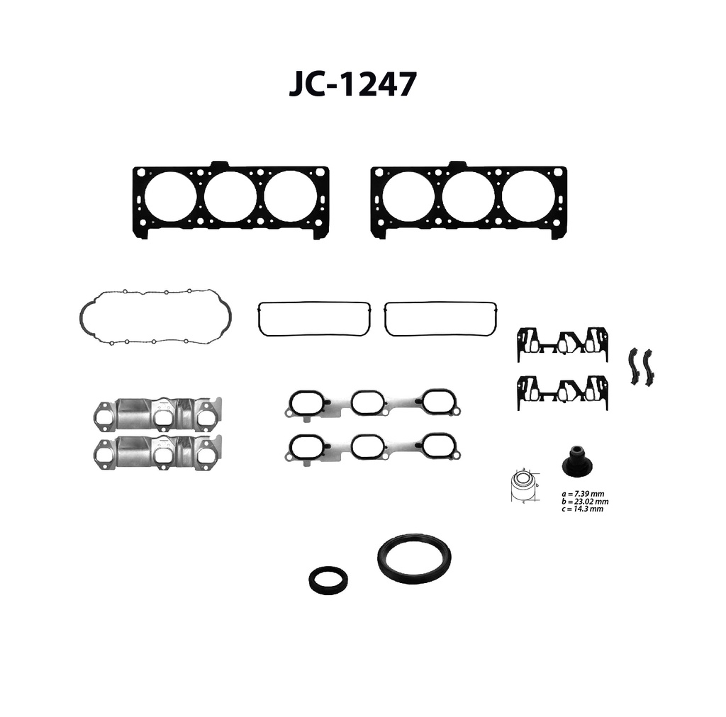 Juego completo para motor TF Victor JC-1247