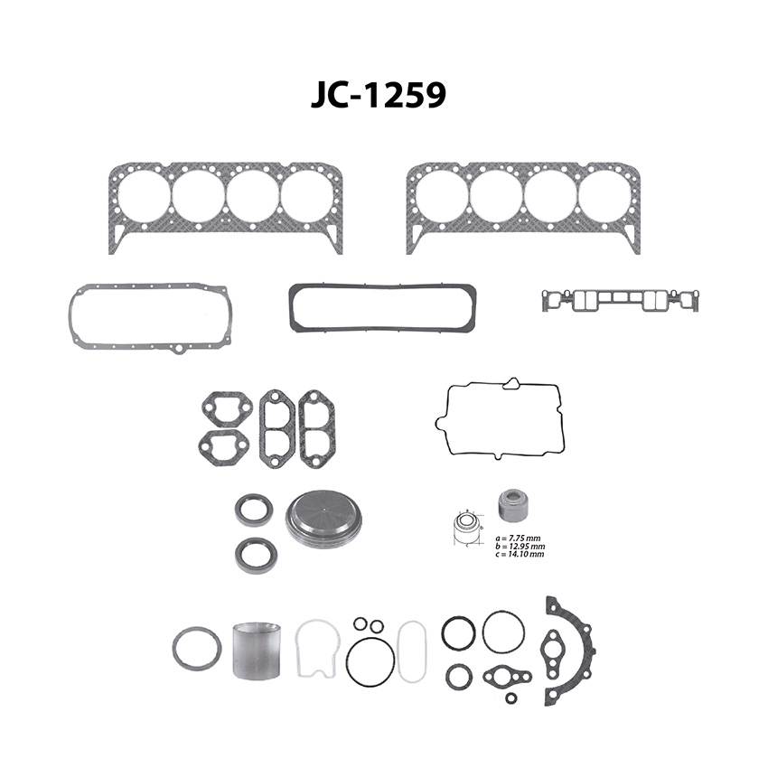 Juego completo para motor TF Victor JC-1259