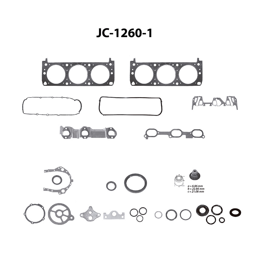 Juego completo para motor TF Victor JC-1260-1