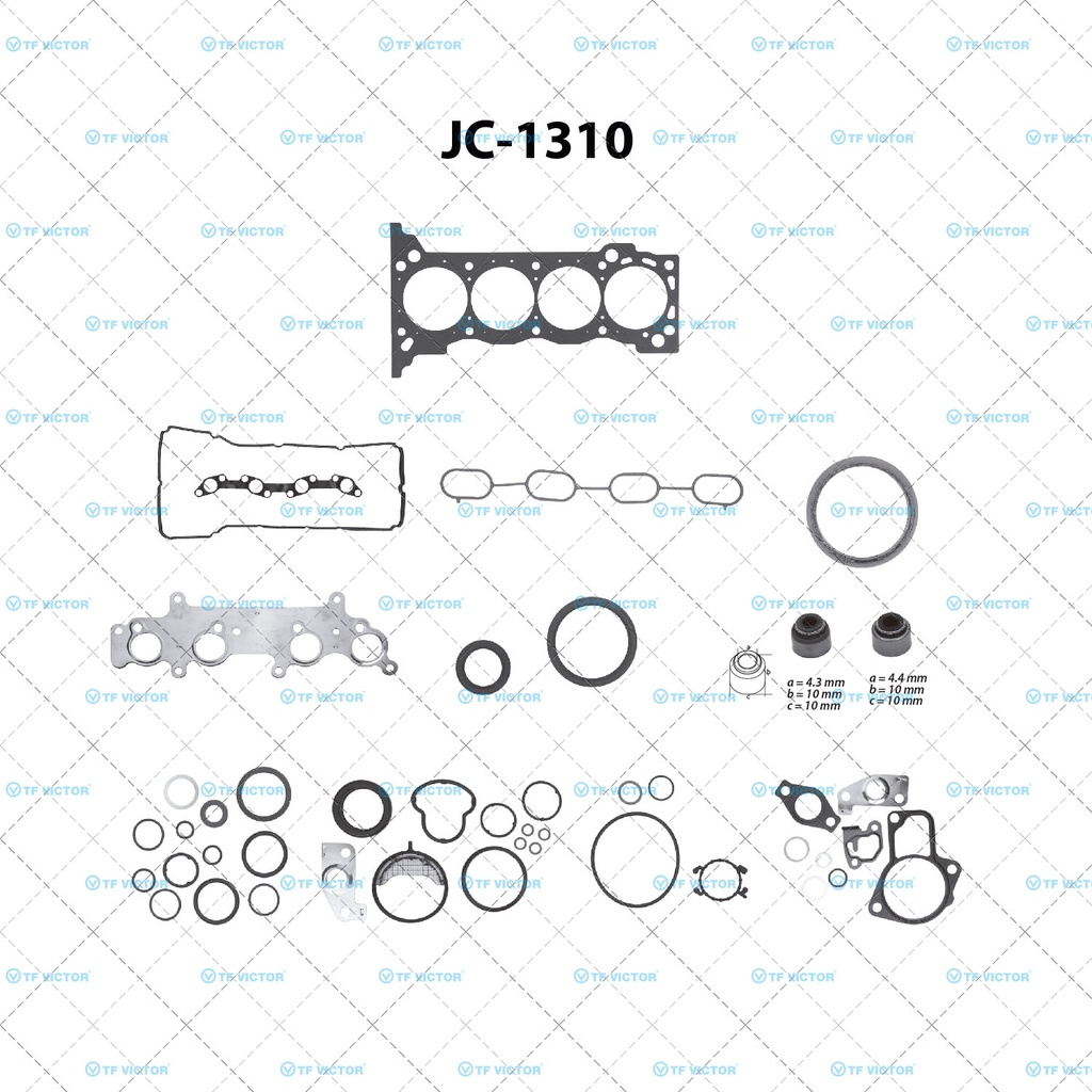 Juego completo para motor TF Victor JC-1310
