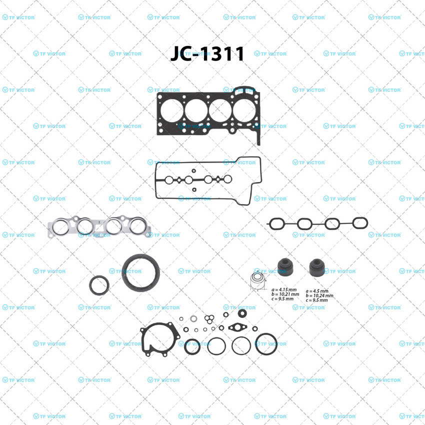 Juego completo para motor TF Victor JC-1311