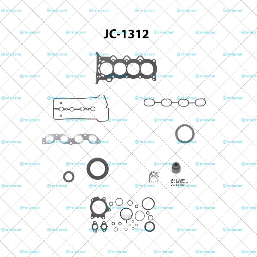 Juego completo para motor TF Victor JC-1312