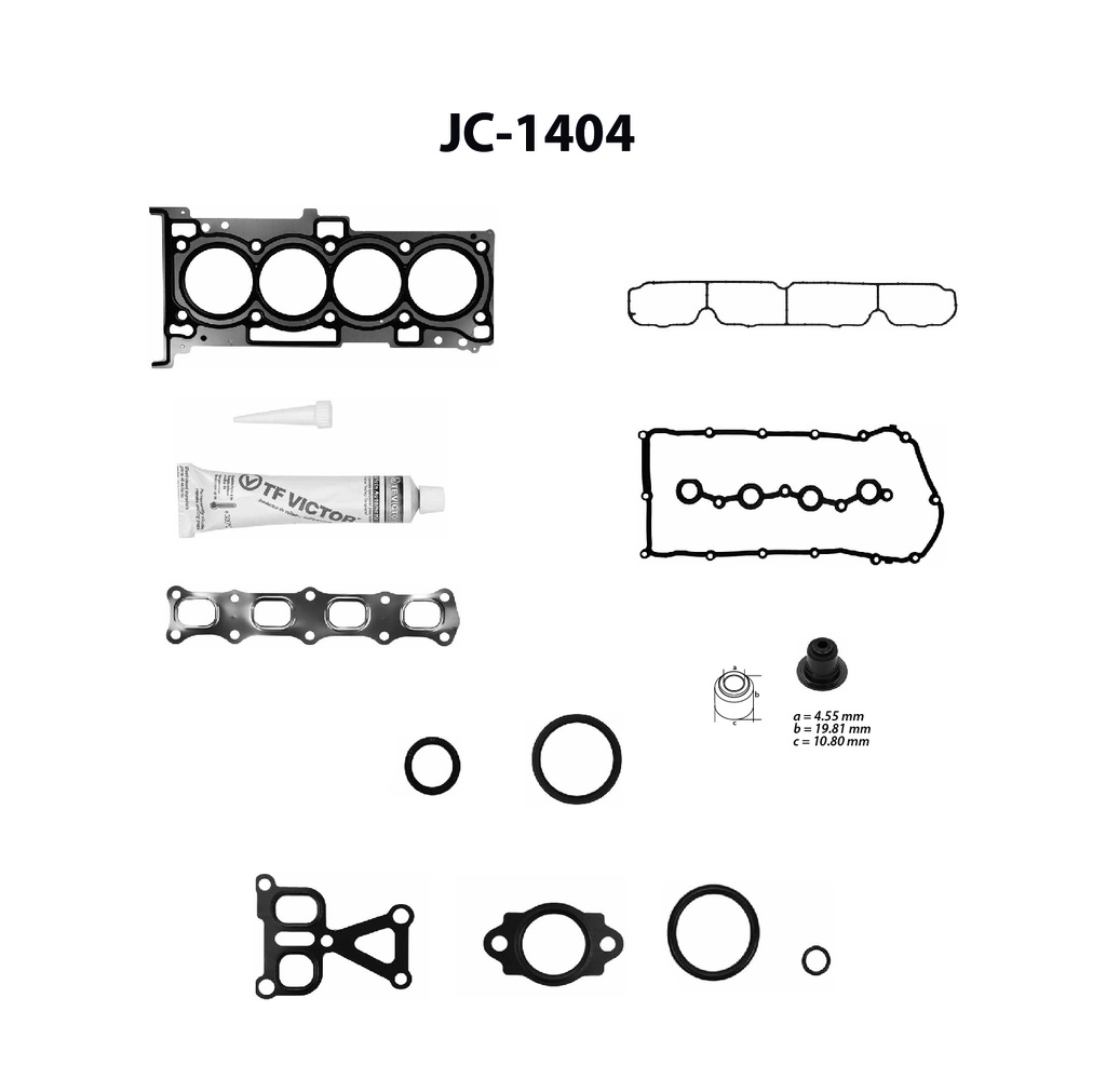 Juego completo para motor TF Victor JC-1404