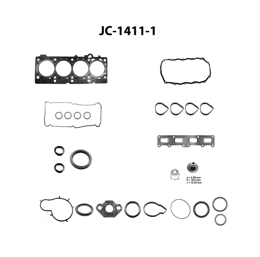 Juego completo para motor TF Victor JC-1411-1