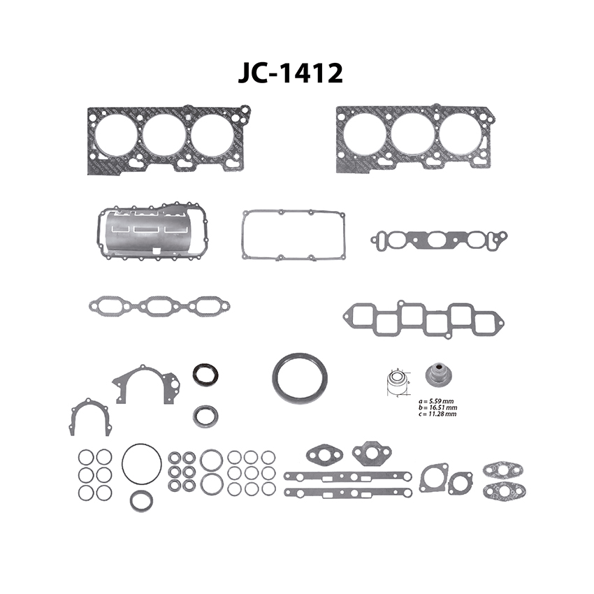 Juego completo para motor TF Victor JC-1412