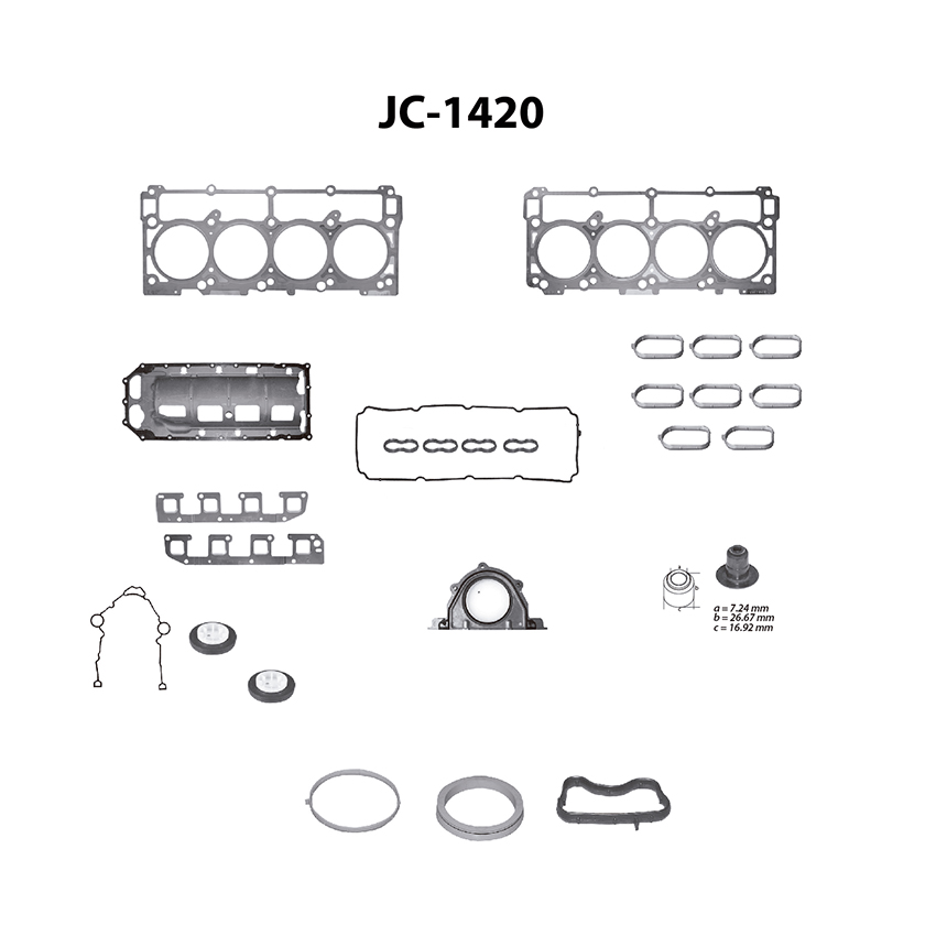 Juego completo para motor TF Victor JC-1420
