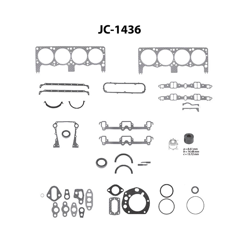 Juego completo para motor TF Victor JC-1436