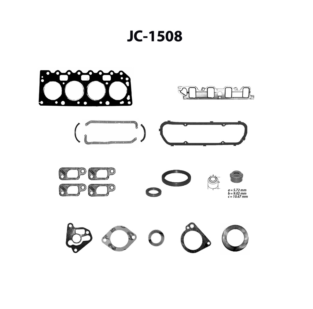 Juego completo para motor TF Victor JC-1508