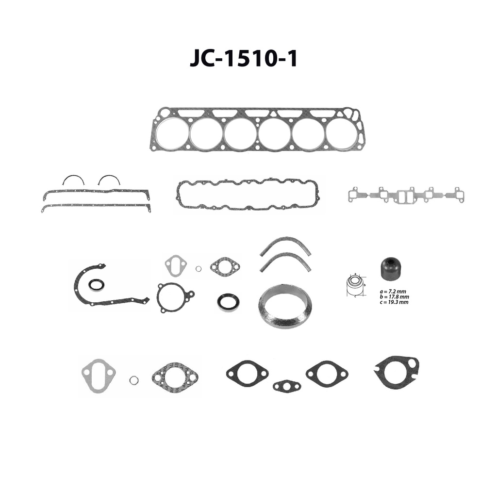 Juego completo para motor TF Victor JC-1510-1