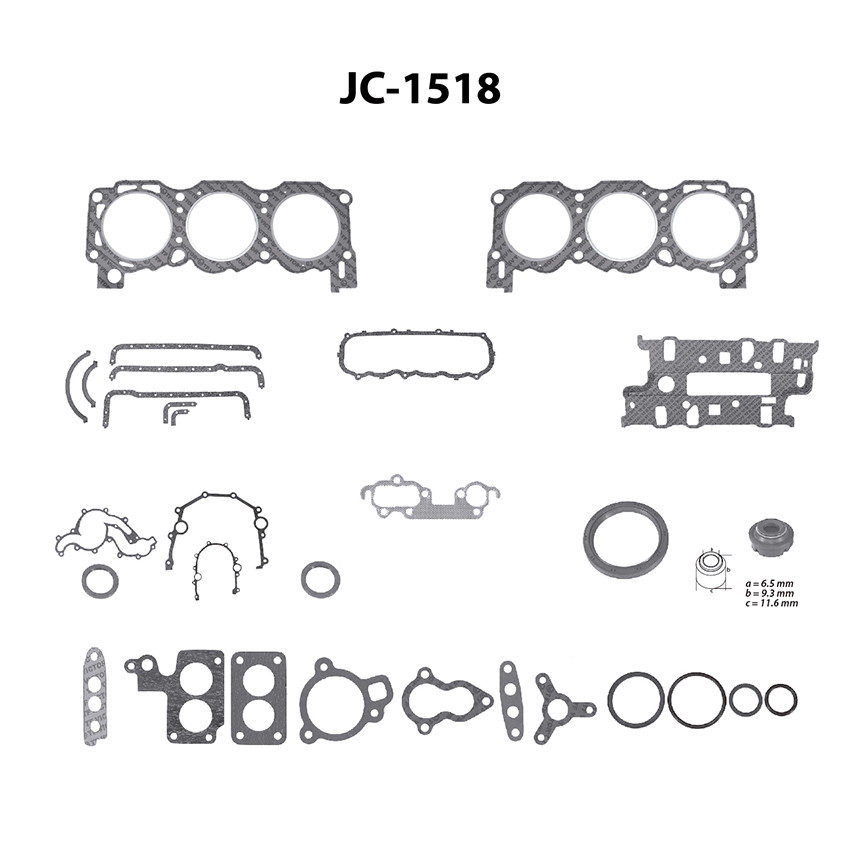 Juego completo para motor TF Victor JC-1518