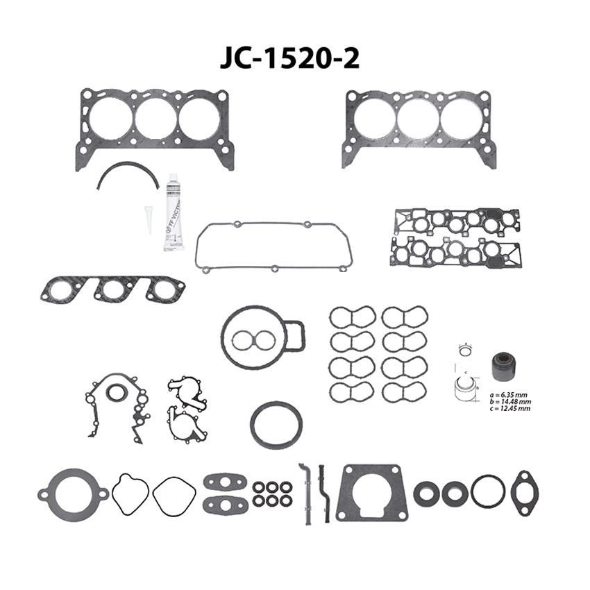Juego completo para motor TF Victor JC-1520-2