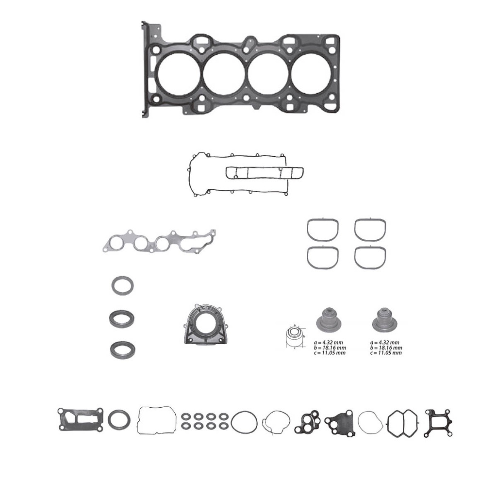 Juego completo para motor TF Victor JC-1522