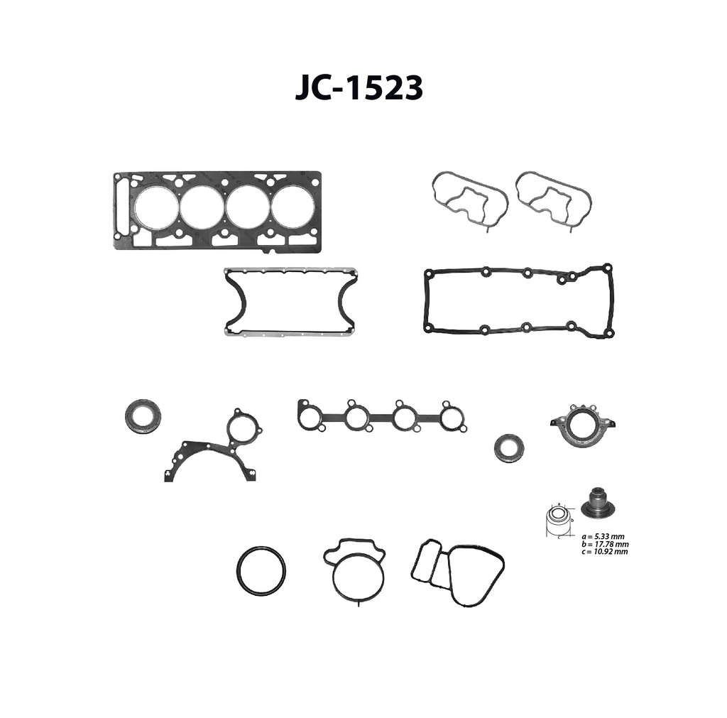 Juego completo para motor TF Victor JC-1523
