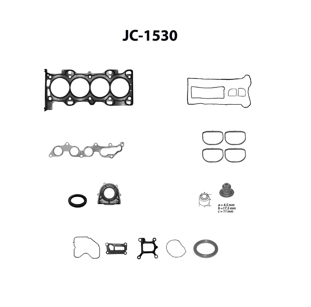 Juego completo para motor TF Victor JC-1530