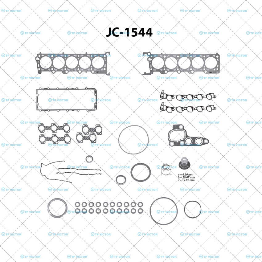 Juego completo para motor TF Victor JC-1544