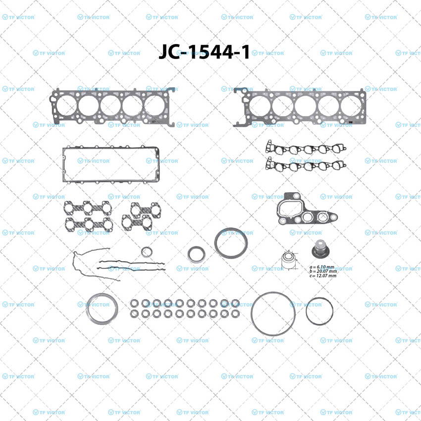 Juego completo para motor TF Victor JC-1544-1