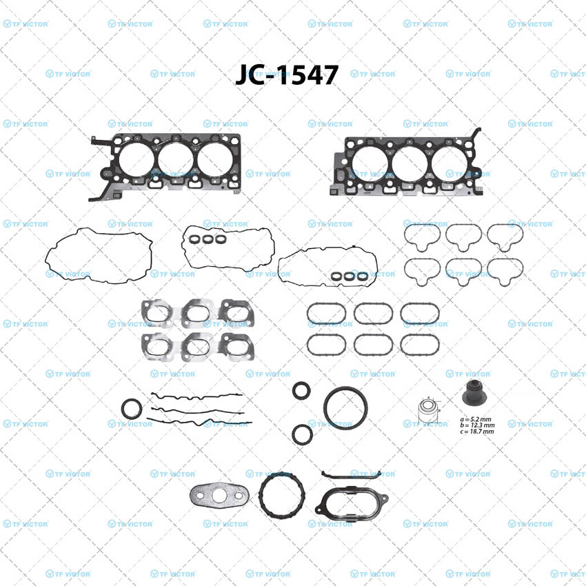 Juego completo para motor TF Victor JC-1547