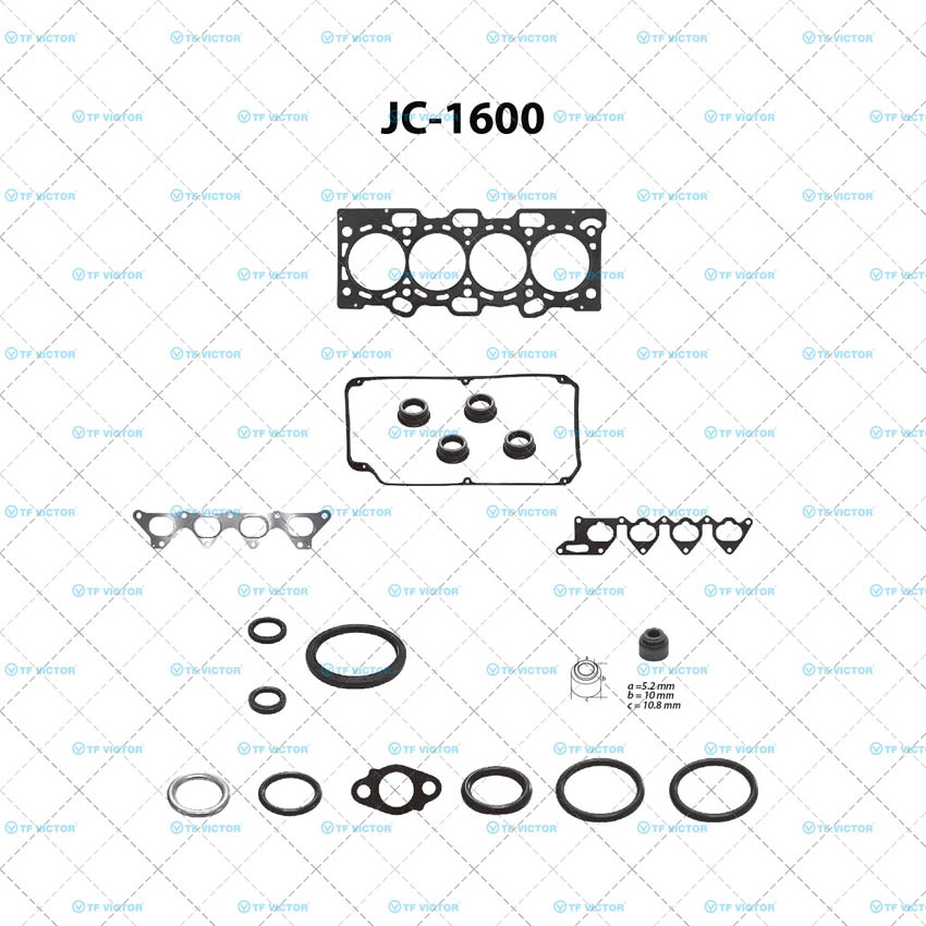 Juego completo para motor TF Victor JC-1600