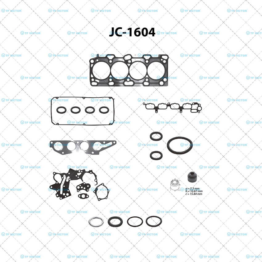 Juego completo para motor TF Victor JC-1604