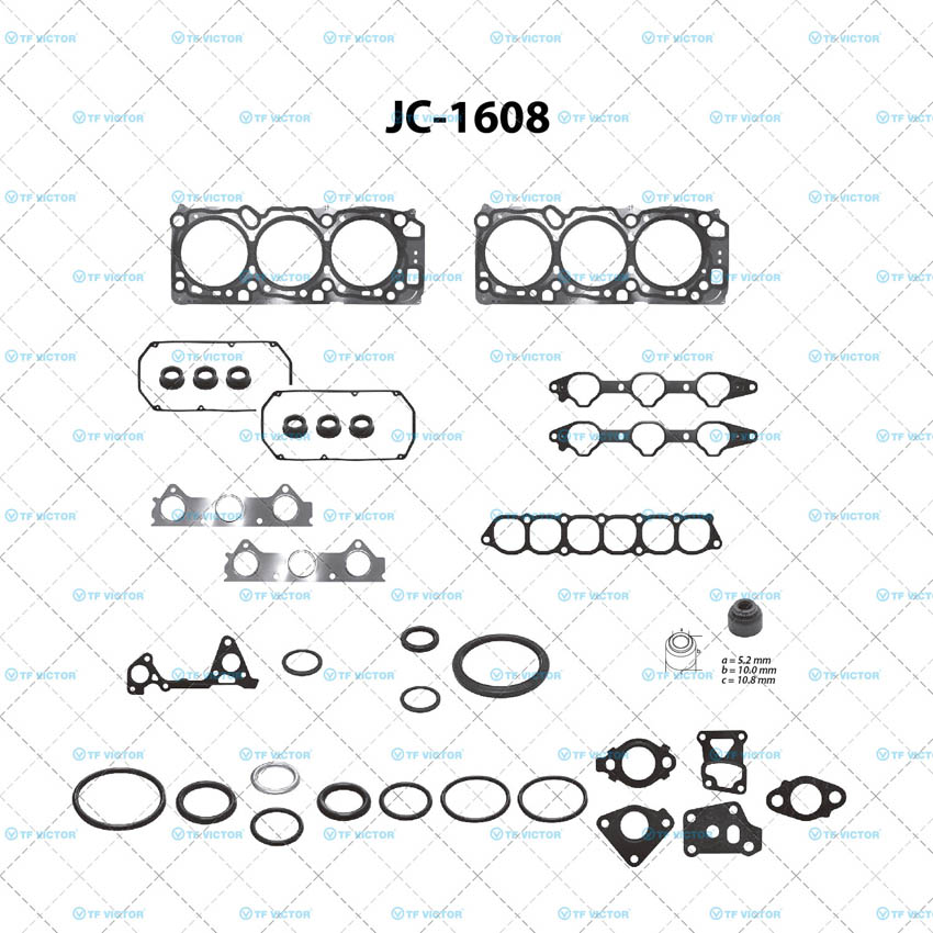 Juego completo para motor TF Victor JC-1608