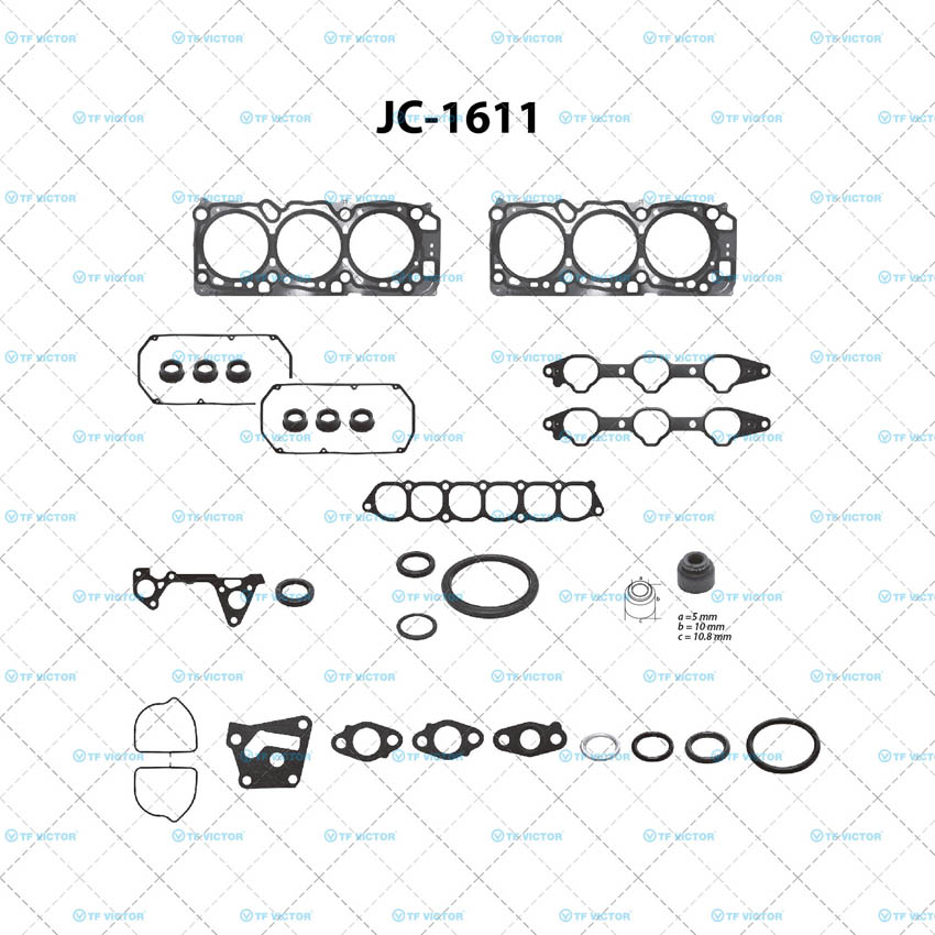 Juego completo para motor TF Victor JC-1611