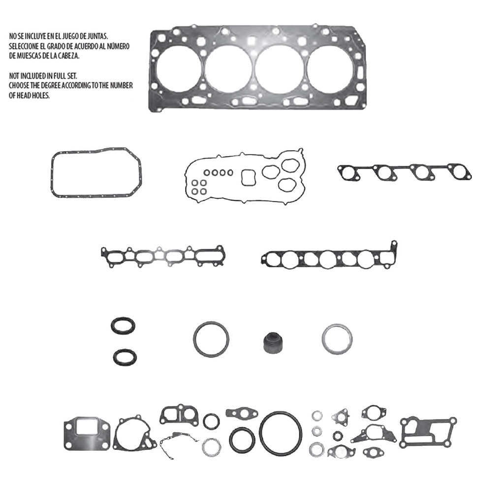 Juego completo para motor TF Victor JC-1614