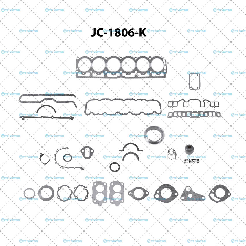 Juego completo para motor TF Victor JC-1806-K
