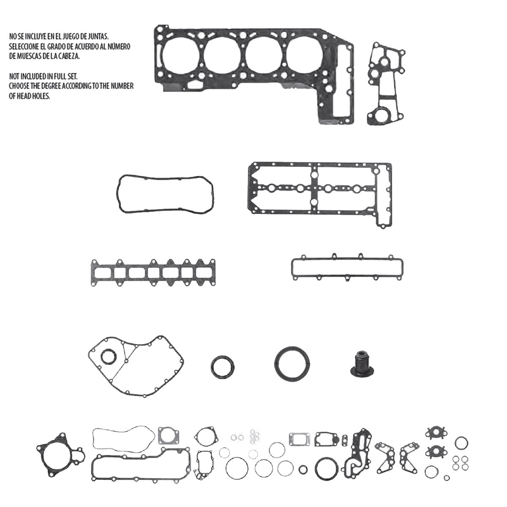 Juego completo para motor TF Victor JC-1901