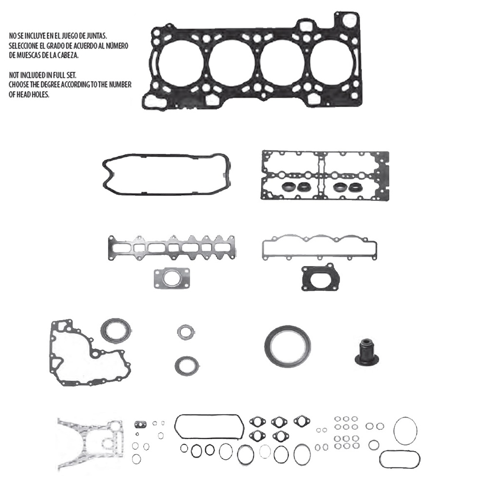 Juego completo para motor TF Victor JC-1902