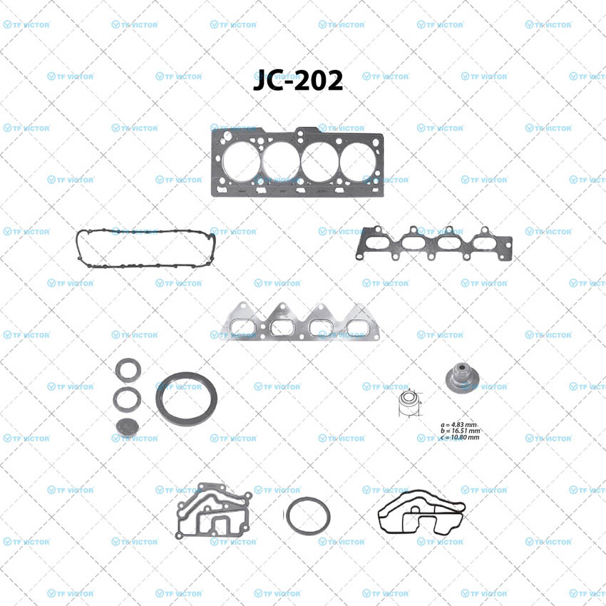 Juego completo para motor TF Victor JC-202