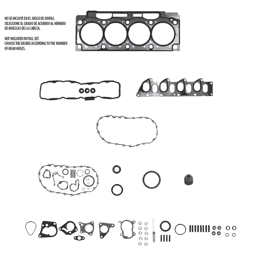Juego completo para motor TF Victor JC-204