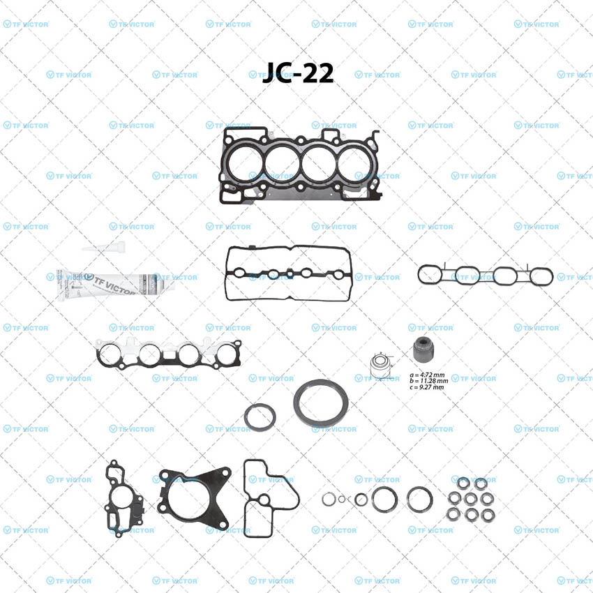 Juego completo para motor TF Victor JC-22