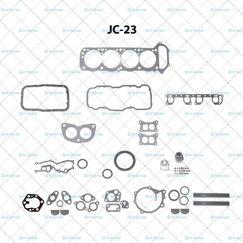 Juego completo para motor TF Victor JC-23