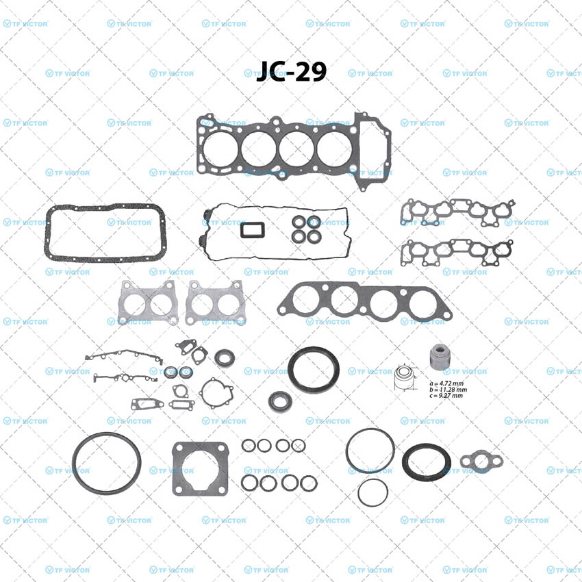 Juego completo para motor TF Victor JC-29